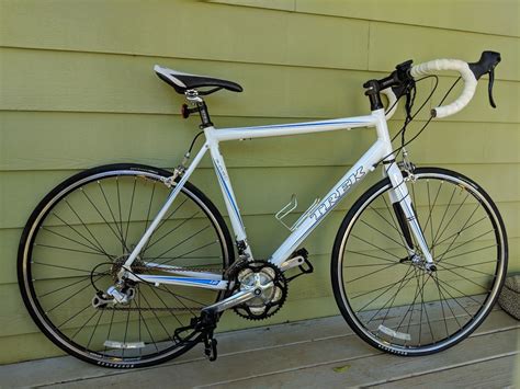 Trek 12 Alpha Aluminum 58cm Pearl White Road Bike Excellent Condition