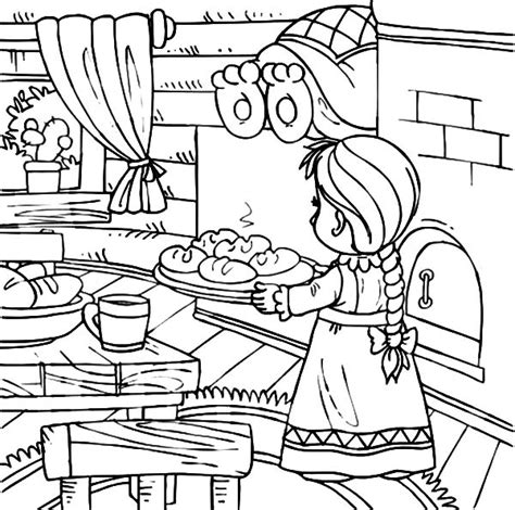 Coloring picture of bread | coloring page loaf of bread to color online. Download Online Coloring Pages for Free - Part 36