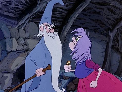 The Sword In The Stone Madam Mim And Merlin Prepare For A Wizards