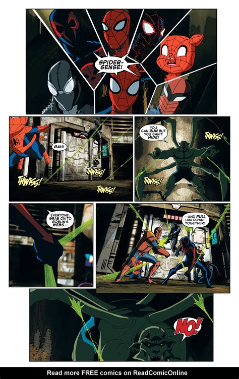 Marvel Universe Ultimate Spider Man Spider Verse Issue 4 Viewcomic
