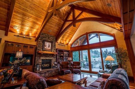 17 Timber Frame Homes That Make You Want To Stay Inside Rustic