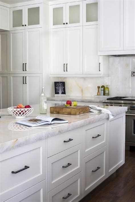 Whether you have an industrial, farmhouse, coastal you can diy oak, pine, or dark wood cabinets with some sanding, a solid primer, and a white paint with a cooler gray or blue undertone. Pin on Kitchen Ideas
