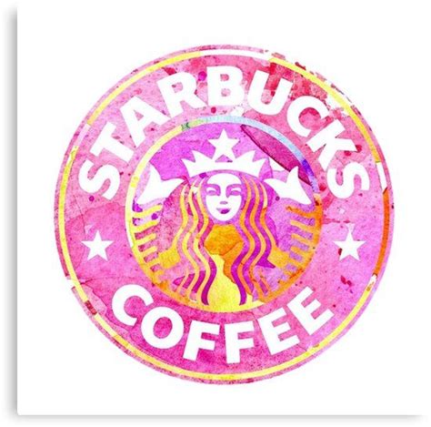 Starbucks Canvas Print By Cing27 Redbubble Starbucks Logo