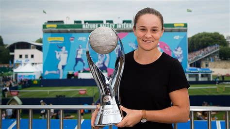 Ashleigh barty will head to wimbledon as world number one after victory at the birmingham classic, but says she is a ashleigh barty has won three singles titles this year, including the french open. Ashleigh Barty withdraws from Nature Valley International ...