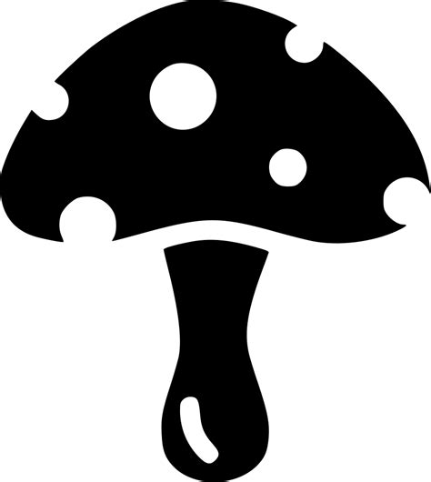 Mushroom Plant Spring Food Vegetable Svg Png Icon Free Download
