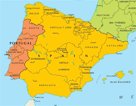Cartina Geografica Spagna E Portogallo Europa Cartina Porn Sex Picture