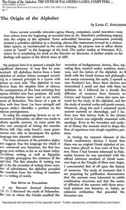The greeks built on the phoenician alphabet by adding vowels sometime around 750 bc. WADDELL-Aryan_Origin_of_the_Alphabet : Laurence Austine ...