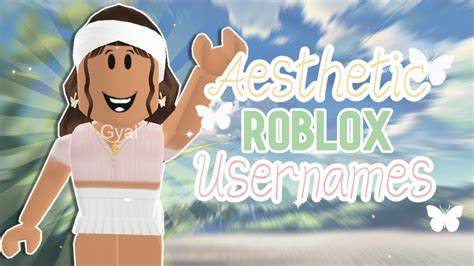 Aesthetic Roblox Usernames 2022 YouTube