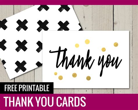 Head on over to the cottage market for hundreds of free printables! Free Printable THANK YOU CARDS - Paper and Landscapes