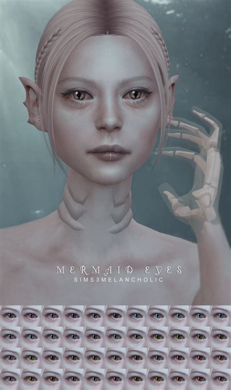 Mermaid Eyes By Sims3melancholic Artofit