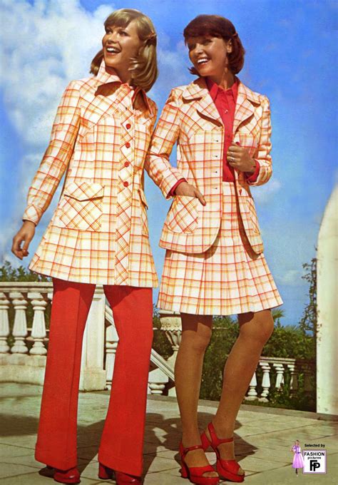 70s Womens Fashion Pin On Decade ⚜