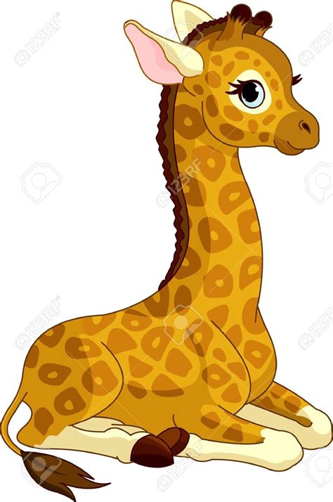 Cute baby giraffe cartoon sticker by pixxart. Cartoon Babies Stock Photos, Pictures, Royalty Free ...