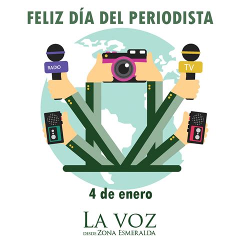 Día Del Periodista En México Voz Esmeralda