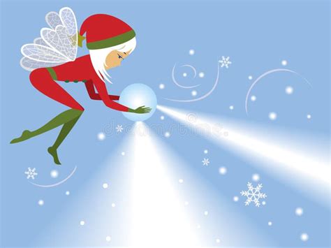 Snow Fairy Stock Vector Illustration Of Imagination Females 3465673