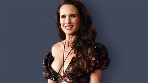 Andie Macdowell I Wish Id Walked Around Naked In Movies Earlier