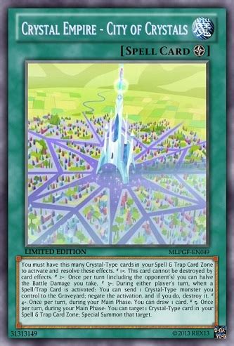 We did not find results for: City of Crystals (MLP): Yu-Gi-Oh! Card by PopPixieRex on DeviantArt