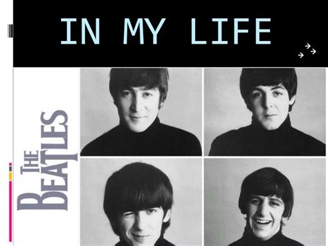 In My Life The Beatles