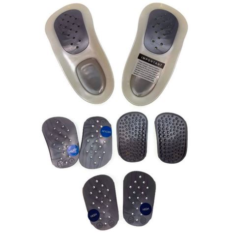 Walkfitorthotics Insoles Walk Fit Foot Feet Support Platinum Silver New
