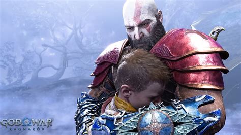 Kratos Hugs Atreus Scene God Of War Ragnarok Cinematic Ps5 Youtube