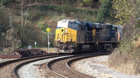 Csx Mixed Freight Train Q 372 Eastbound At Harpers Ferry Wv Youtube