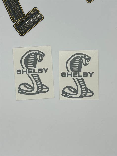 Mustang Shelby Cobra Decal Car Truck Decal Sticker Wall Etsy