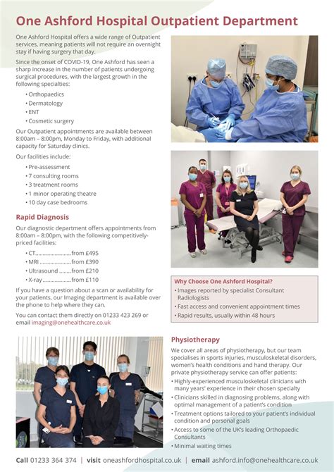 One Ashford Hospital Gp Newsletter Summer 2021 One Healthcare
