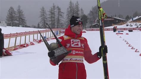 Norweg jarl magnus riiber zwyciężył w zawodach pucharu świata w kombinacji norweskiej w val di fiemme i umocnił się na prowadzeniu w klasyfikacji generalnej. Jarl Magnus Riiber: Mit Motivation zum Höhenflug - ZDFmediathek