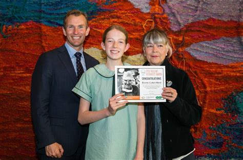 Fred Hollows Humanity Award Presented To Bronte Cullen Ward Western