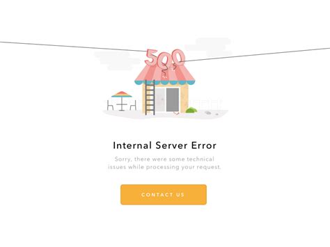 500 Internal Server Error Error Server International