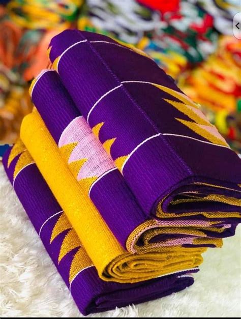 Handwoven Beautiful Authentic 6 Yards Ghana Kente Fabric And Kente