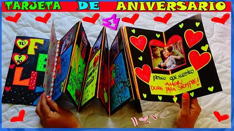 Tarjeta De Aniversario Anniversary Card Creaciones Betina Youtube
