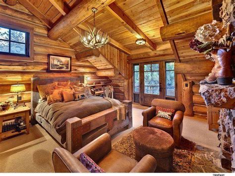 Rustic bedrooms can be cozier than ever. Rustic Cabin Bedroom Decoration 5 - DECORATHING