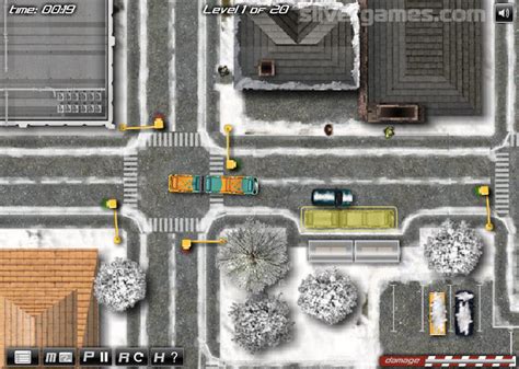 winter bus driver 2 play online on silvergames 🕹️