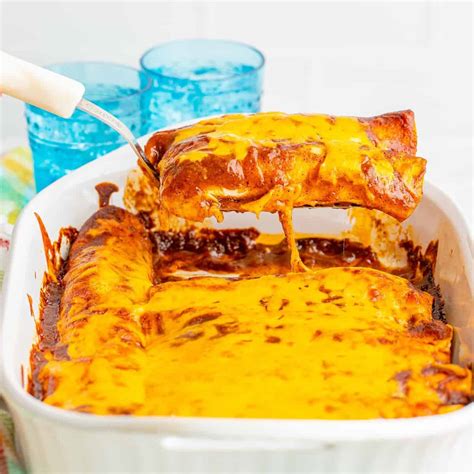 Chicken Enchiladas With Red Sauce Recipe The Country Cook