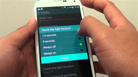 Samsung Galaxy S5 Back Touch Key Is Not Lit Up Youtube