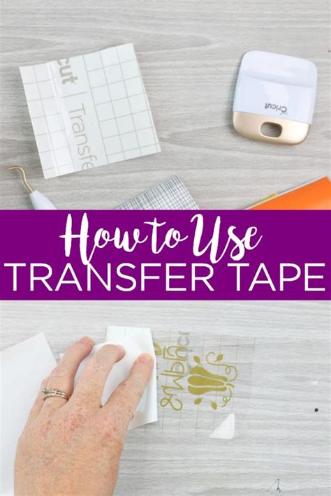 How To Use Transfer Tape With Cricut Vinyl Angie Holden The Country