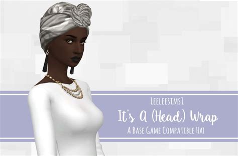 Its A Head Wrap A Base Game Compatible Hat Boho Chic Hairstyles