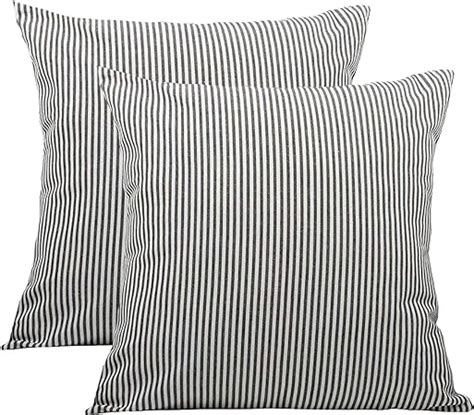 Throw Pillow Covers 22x22 Decorative Pillows For Couch Set Of 2