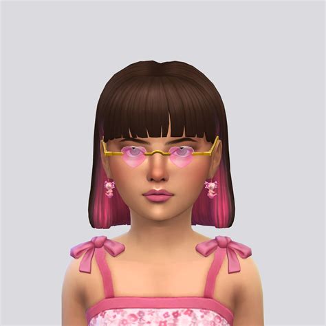 Heart Glasses For Kids The Sims 4 Create A Sim Curseforge