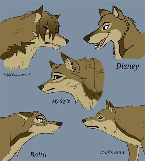 Wolf In Style Animal Drawings Canine Art Furry Art