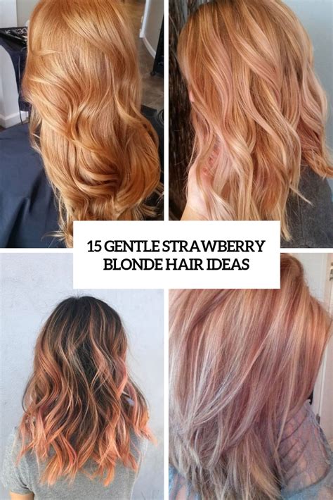 50 Of The Most Trendy Strawberry Blonde Hair Colors Strawberry Blonde