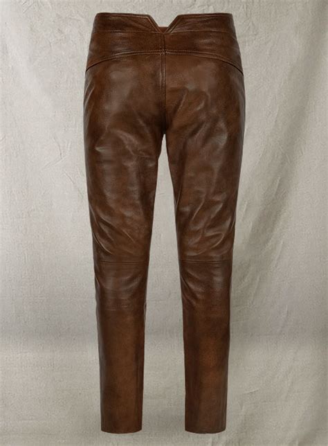Spanish Brown Jim Morrison Leather Pants Leathercult Genuine Custom