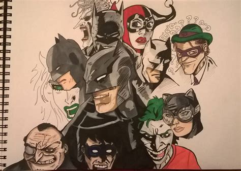 Batman Montage Unfinished By Kane1929 On Deviantart