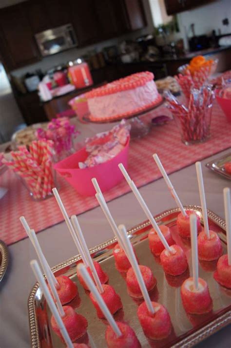 Pinkacious Birthday Party Ideas Photo 1 Of 44 Catch My Party