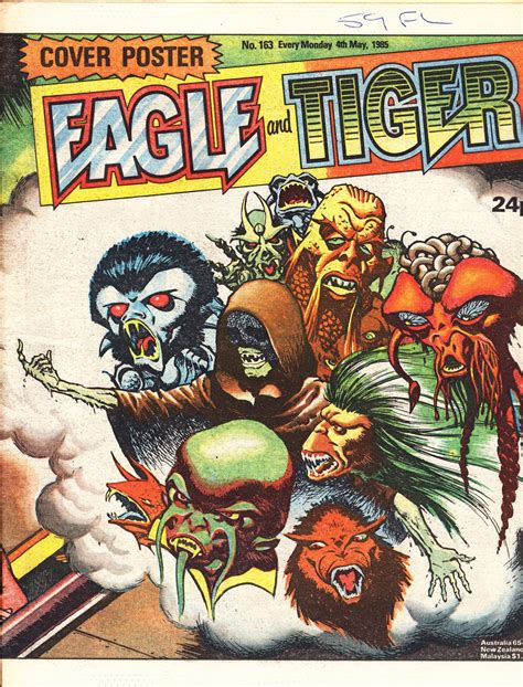 Starlogged Geek Media Again 1985 Eagle May Cover Gallery Ipc