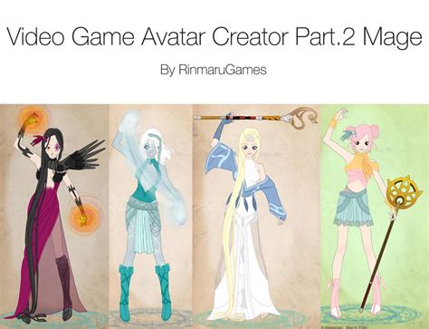 Video Game Avatar Creator V2 By Rinmaru On Deviantart