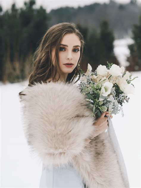 romantic winter wedding inspiration
