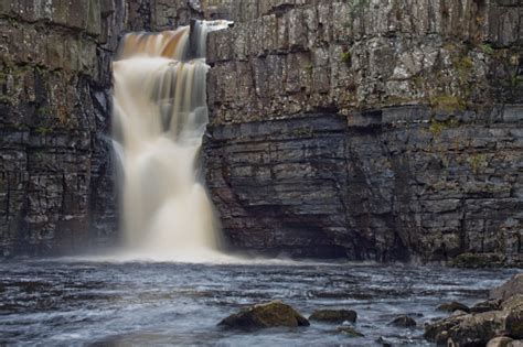 High Force Waterfall North Pennines Uk Stock Photo Download Image Now
