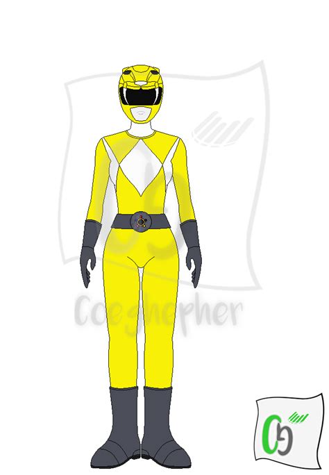 Yellow Mutant Ranger By Coeghepher On Deviantart