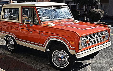 74 Ford Bronco Ready And Rolling Photograph By Jw Hanley